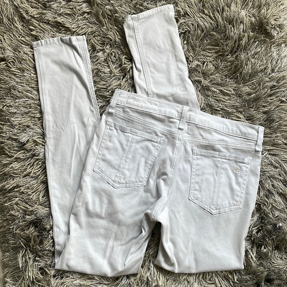 Rag & Bone Dove Grey Legging Jeans 29